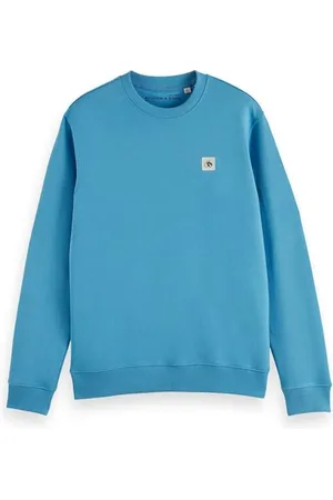Scotch&Soda Essential Badge Crew Sweat Maillot de survêtement, , S Homme
