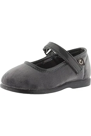 victoria Ballerines Alba Velours & Scratch & Semelle Assortie 102752 pour Filles 25