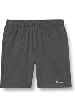 Champion Legacy Authentic Pants Pro Jersey Small Logo Bermuda Boxer, Grigio Melange Scuro, 3XL Homme