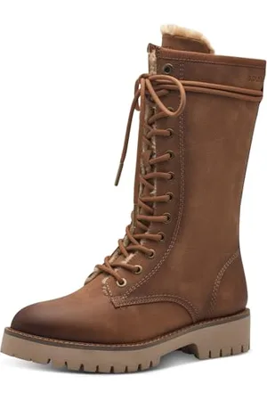 QS by s.Oliver Bottines Plates en Dentelle pour Femme 5-26221-41 Botte de Neige, , 37 EU