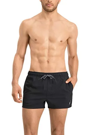 PUMA SWIM MEN SHORT LENGTH SWIM SHORTS 1P - C: black_T: M
