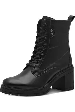 Marco Tozzi Bottines à Lacets pour Femme 2-25284-43 Botte Tendance, , 40 EU