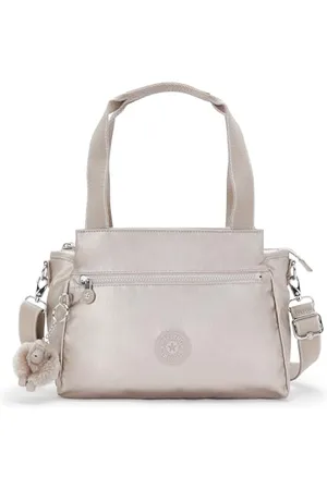 Kipling ALVAR Sac à bandoulière de taille moyenne, (Argent)