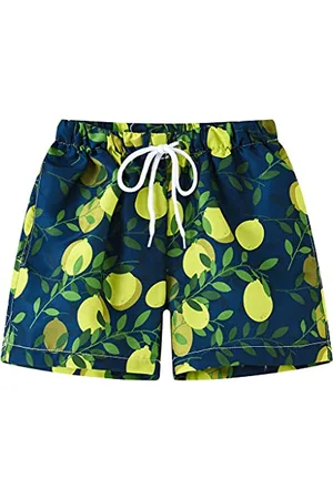 LITTLE HAND Shorts de Plage pour Garçons Shorts de Natation pour Garçons Maillots de Bain à Séchage Rapide pour Garçons Âge 4-5 Ans