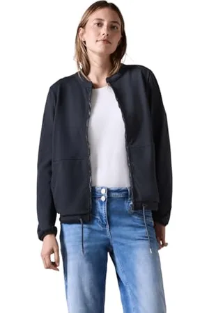 CECIL B253819 Veste de survêtement, Bleu Universel, L Femmes, , L Women