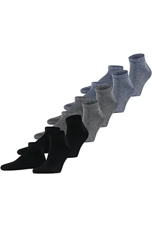 Falke Happy Multipack M Sn coton unies lot de 6 paires, Chaussettes basses Homme, , 39-42