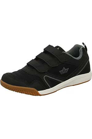 LICO Garçon Unisex Kinder Boulder V Chaussures Multisport Indoor, Noir (Schwarz/Anthrazit Schwarz/Anthrazit), 30 EU