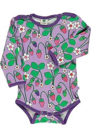 Småfolk Body Ls, Strawberry Costumes pour bébé et Enfant, , 3 Ans Fille