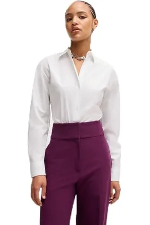 HUGO BOSS The Girlfriend Shirt Blouse, , 36 Men