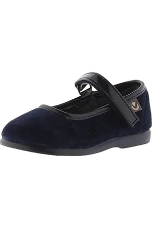 victoria Ballerines Alba Velours & Scratch & Semelle Assortie 102752 pour Filles 23