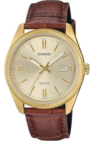 Casio Hommes Analogique Quartz Montre avec Bracelet en MTP-1302PGL-9AVEF