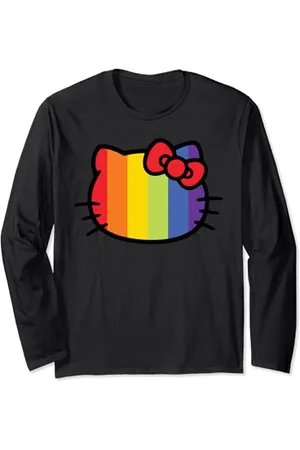 Hello Kitty Arc-en-ciel Manche Longue