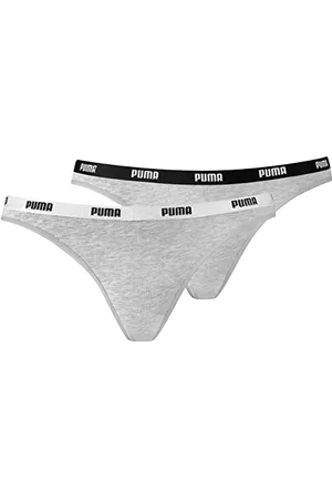 PUMA Women Bikini 2P Pack - Color: Grey/Grey Talla: L