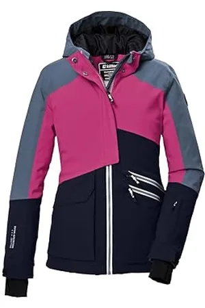 Killtec Fille Ksw 405 Grls Jckt Veste De Ski Fonctionnelle Avec Capuche Et Jupe Pare-neige, , 176 EU