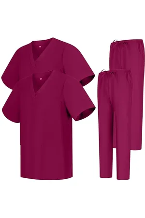 MISEMIYA Uniformes Bz-2-6801-6802 Lot de 2 Ensembles-Pyjama sanitaire 2-6801-6802, , XS Mixte