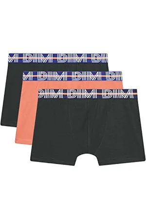 Dim Boxer Garçon Eco Coton Stretch x3, , 12 ans