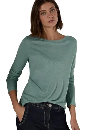 CECIL B322382 T-Shirt en Jersey pailleté, , XL Femmes