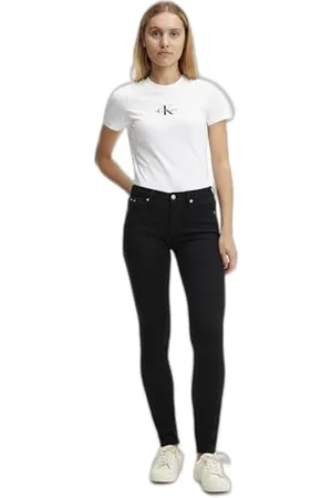 Calvin Klein Jeans Mid Rise Skinny J20J221582 Pantalons, , 29W / 30L Femme