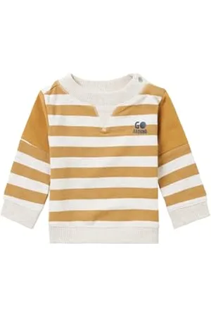 Noppies Baby Boys Sweater Maize Long Sleeve Pull-Over, Apple Cinnamon-P005, 74 Bébé garçon