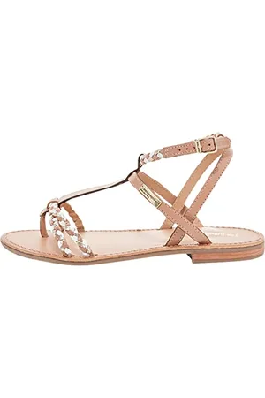 Les Tropéziennes par M Belarbi Femme HILITRES Chaussures Ville Entre-Doigt, Nude-Multi, 41 EU