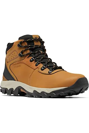 Columbia NEWTON RIDGE PLUS II WATERPROOF Chaussures Montantes De Randonnée Et Trekking imperméables Homme, Marron (Elk x Black), 42.5 EU