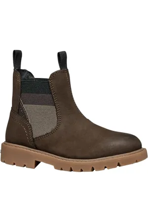 Geox J SHAYLAX Boy A Botte Chelsea, Coffee, 33 EU