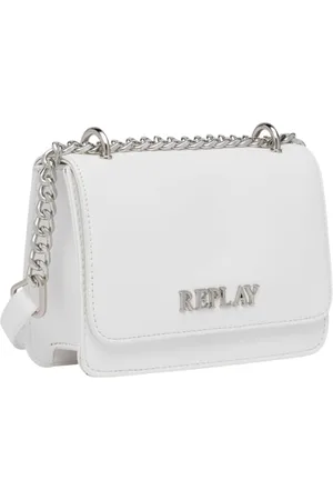 Replay Sac à main pour femme en simili cuir, (blanc), taille unique