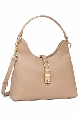 Replay – Sac à Bandoulière pour Femme, en Simili Cuir, Beige (Sable 049), Taille Unique