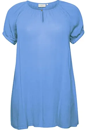Kaffe Women Tunic Short Sleeve Plus Size