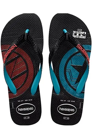 Havaianas Tongs unisexes de la série Marvel, Bleu nautique., 37/38 EU