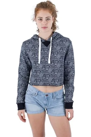 Hurley Oceancare Haut en Polaire pour Femme Motif Cachemire Pull à Enfiler, , XS