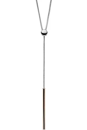 Skagen Collier Pour Femmes Kariana, Longueur Totale : 65-70Cm Taille Du Pendentif : 45mm Collier En Acier Inoxydable , SKJ0913998