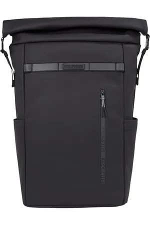 Tommy Hilfiger Sac à Dos Homme Rolltop Backpack avec Compartiment pour Ordinateur Portable, , Taille Unique