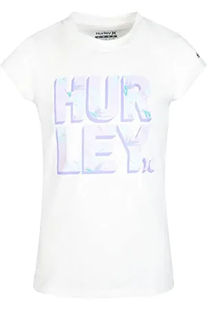 Hurley Hrlg Stack-a-rific Tee T-Shirt, Multi, 6 Ans Fille