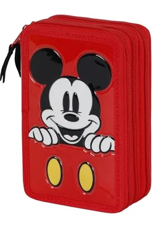 Disney Mickey Mouse Red-Trousse Triple Garnie, , 14 x 21 cm