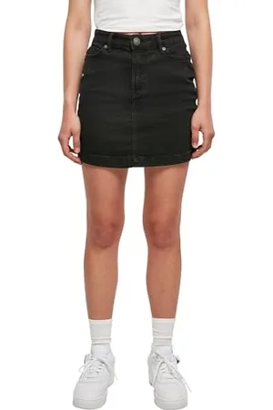 Urban classics Femmes Ladies Organic Stretch Denim Mini Skirt Jupe, , 29 aux