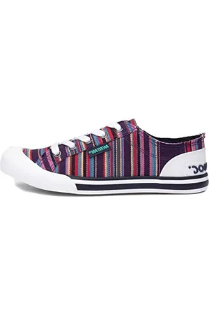 Rocket Dog Femme Jazzin Baskets, Multicolore (Aloe Navy Multi B48), 40 EU