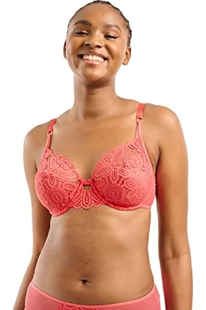 Sans Complexe Femme Attirance Soutien gorge, Living Coral, 90D EU
