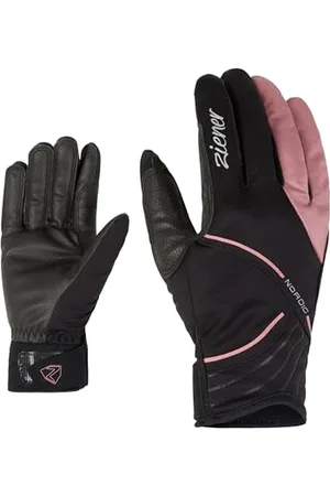 Ziener URTA Gants de Ski de Fond/Nordique/Crosscountry pour Femme | Coupe-Vent, Respirants, Moulants, Rose Blossom, 7,5
