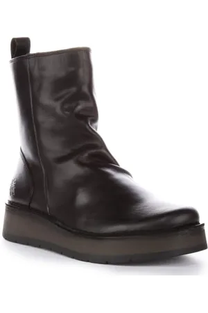 Fly London Femme RENO053FLY Fashion Boot, Black, 42 EU