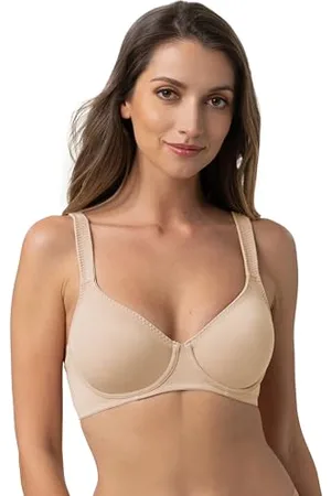 Dorina Lindsay - Soutien-Gorge avec Armatures pour Femme, Non Rembourré, Couverture Totale, Microfibre Douce avec Bretelles Réglables pour Un Confort Toute la Journée