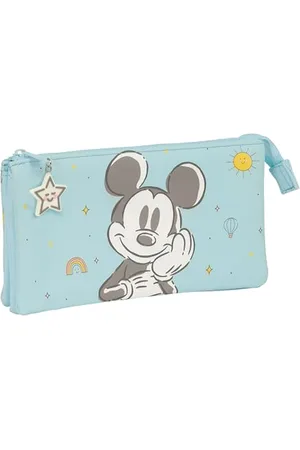 Safta Mickey Mouse Baby - Trousse Triple, Trousse pour Enfant, idéale pour Les Enfants d