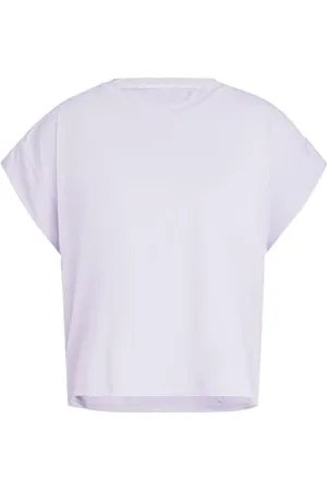 adidas Femme Studio Tee, Silver Dawn/Grey Two, XS