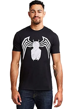 Marvel Venom Emblem T-Shirt, Noir (Noir), L Homme
