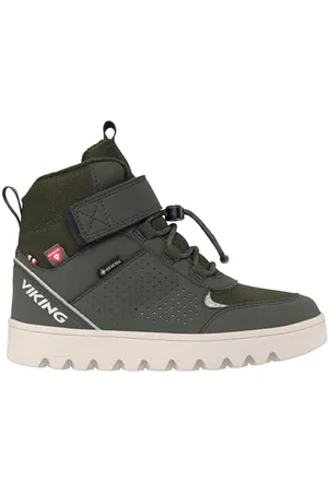 Viking Fleek Warm GTX 1v SL Bottes de Neige, Vert Sapin, 43 EU Étroit