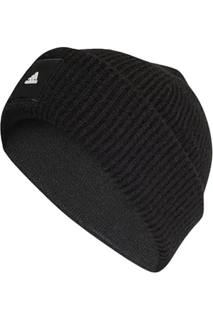 adidas Mixte Wide Cuff Beanie, Black, XXS