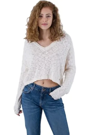 Hurley Taylor V Neck Sweater, , M Femme