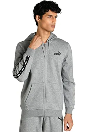 PUMA Ess+ Tape Full-Zip Hoodie FL Sweat Homme, , S