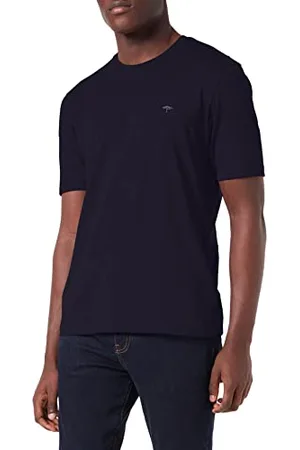 Fynch-Hatton T- Shirt Basique, Bleu Marine (685), XL Homme