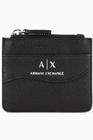 Armani Exchange Petit Porte-Cartes de crédit Snap avec Sangle, Accessoire de Voyage Femme, , Einheitsgröße